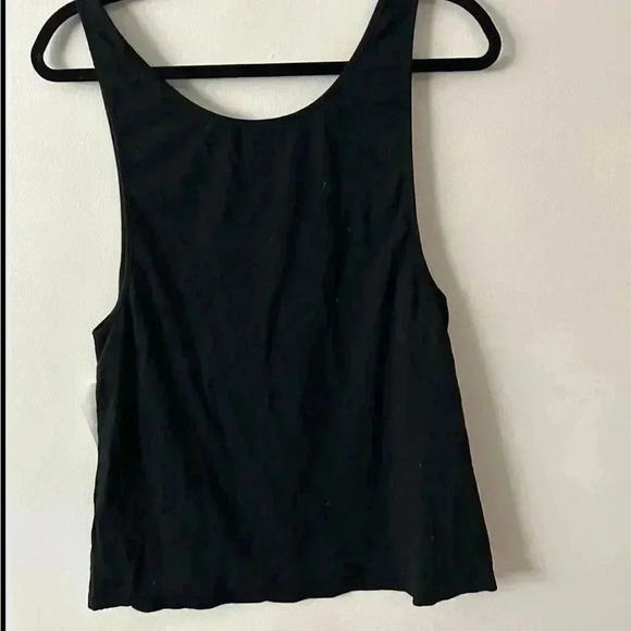 Nwot  black angel maternity tank top small - Picture 4 of 4